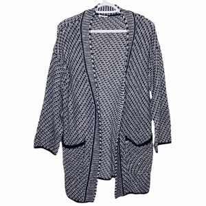 Sienna Sky longline chunky knit cardigan size XS